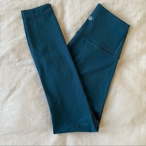 Lululemon Wunder Train Tight 25” Submarine Sz 2